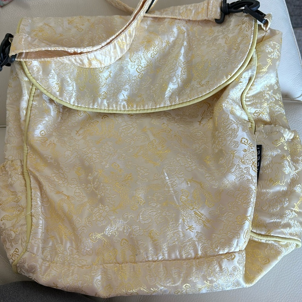 Beautiful Vintage Asian print  Mommy and Me bag. By Kccci